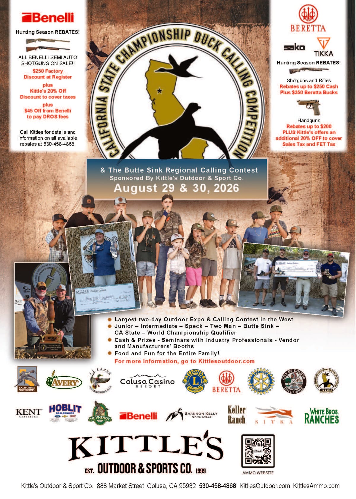 Kittle's Duck Calling Championship and Outdoor Sale